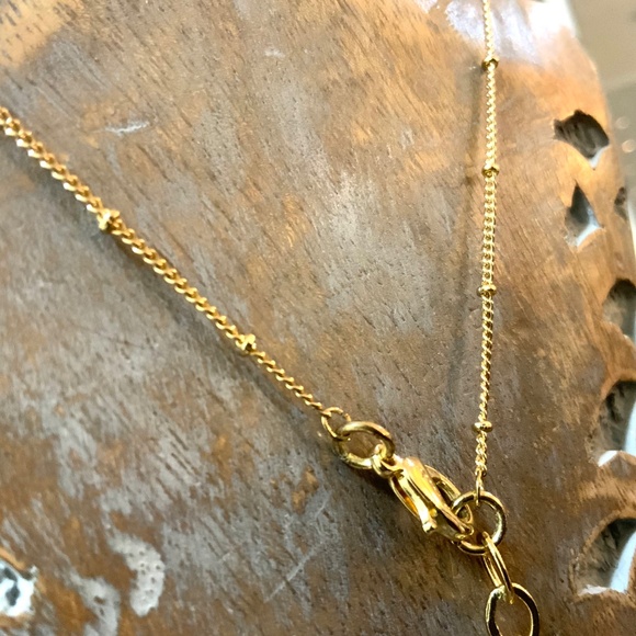 Lilly Pulitzer NECKLACE Midnight Tassel Crystal Pave BALL CHAIN NWT - Picture 5 of 16